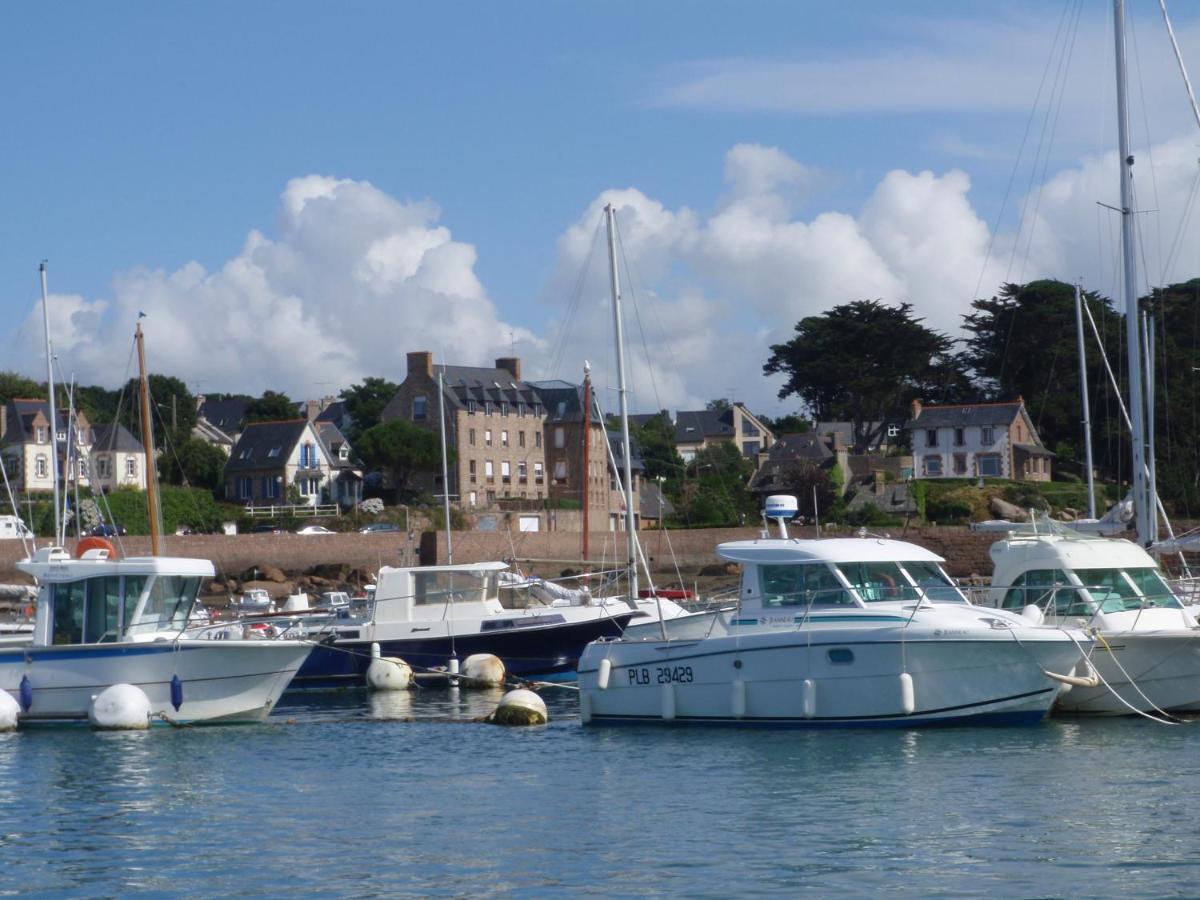 Appartement Studio Les Pieds Dans L'Eau Au Port De Ploumanac'H à Perros-Guirec Extérieur photo